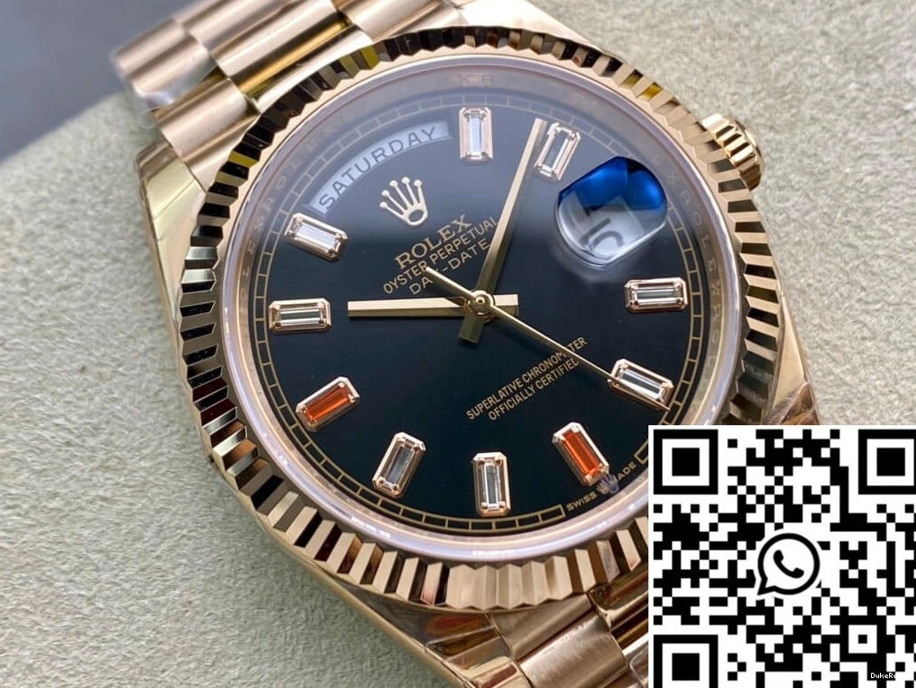 Rolex Date EW Factory Black Day 40MM Dial 0902